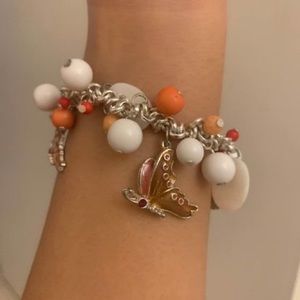 Bubbly butterfly bracelet